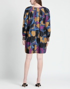 Manila Grace Womens Mini dress in Navy