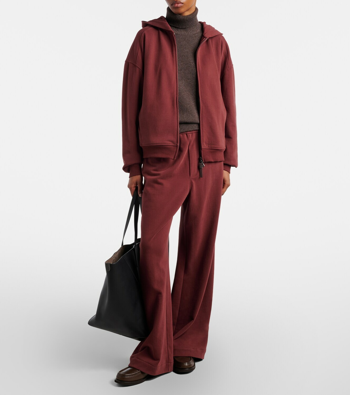 Brunello Cucinelli Cotton jersey sweatpants
