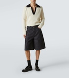 Jil Sander Denim Bermuda shorts