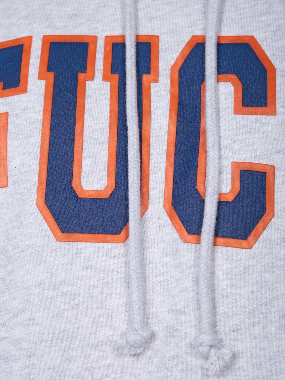 Fuct Logo Grey Hoodie
