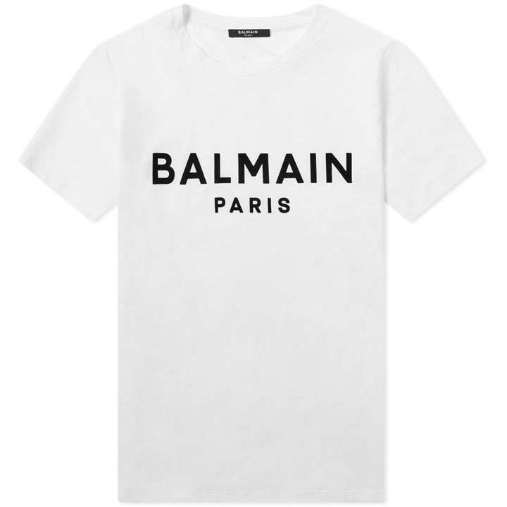 Photo: Balmain Large Logo Tee