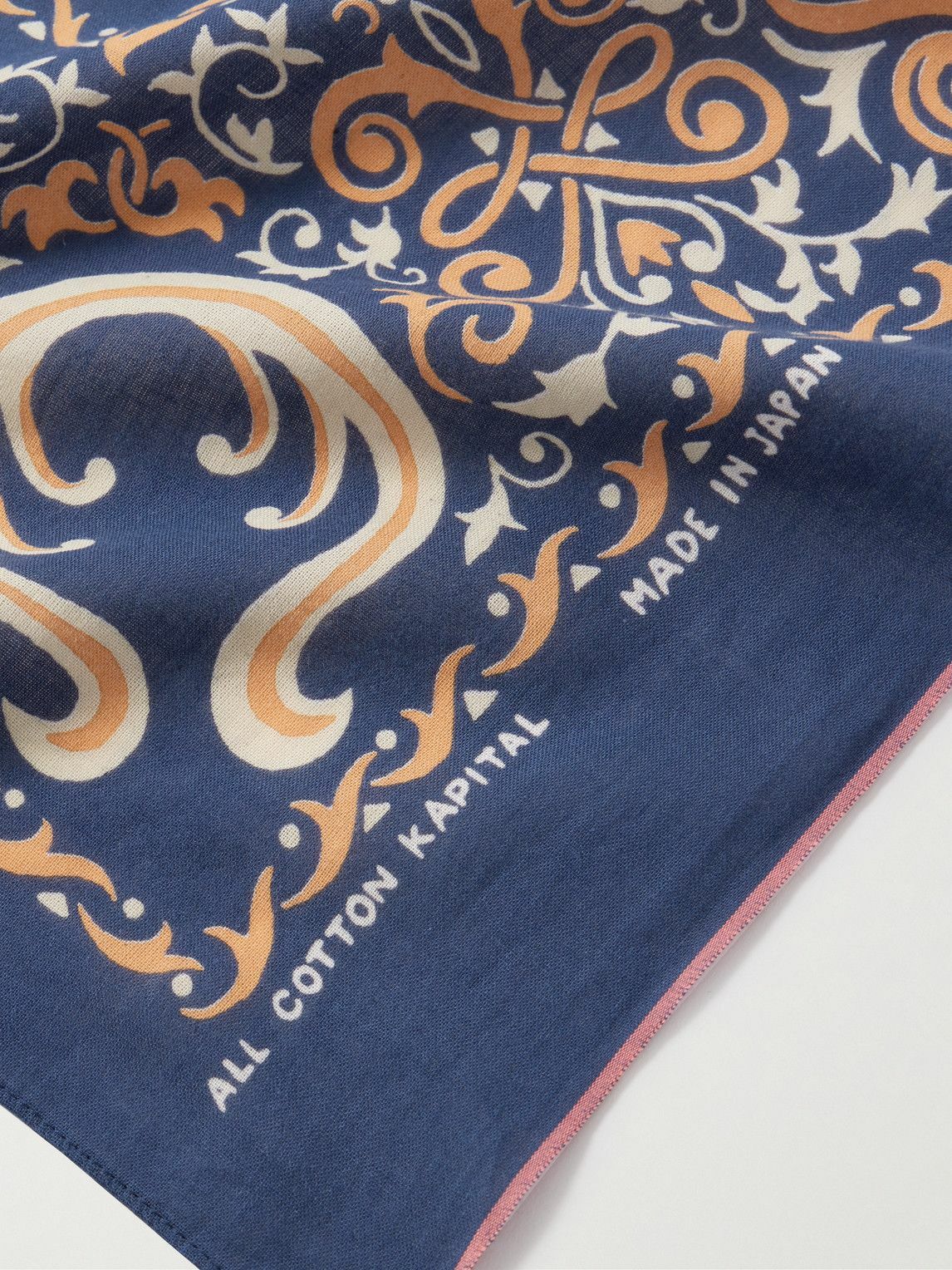 KAPITAL - Antler Naja Printed Cotton-Voile Bandana KAPITAL