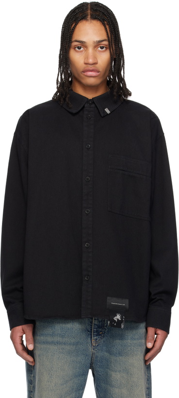 Photo: Stolen Girlfriends Club Black Steelcap Cargo Shirt