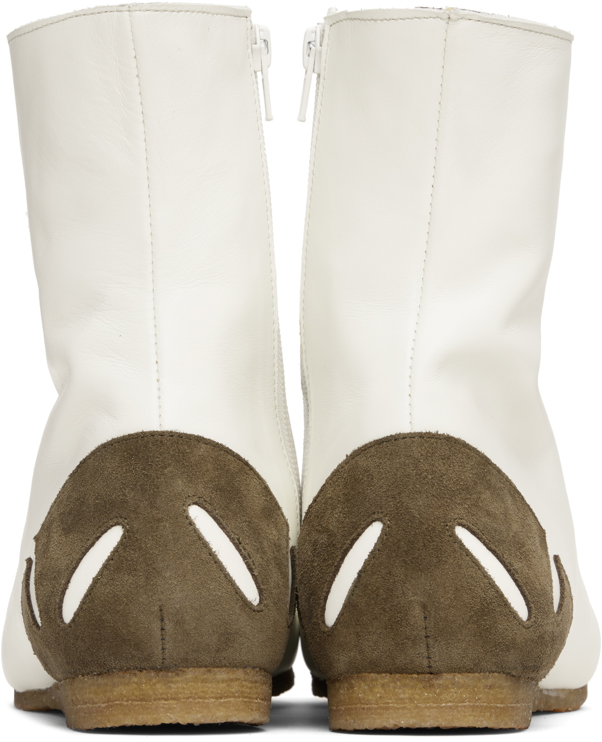 Stefan Cooke Off-White Slash Heel Boxer Sneakers