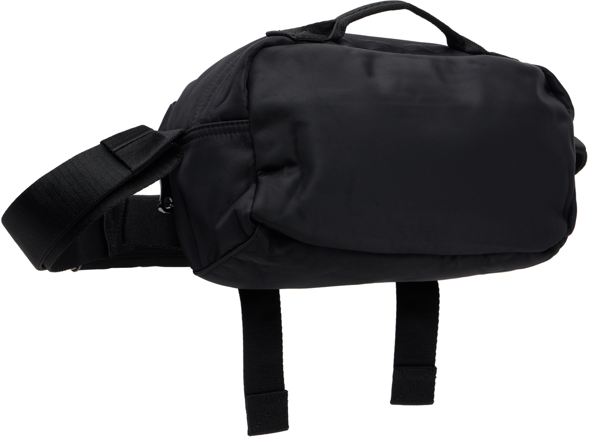 Simone Rocha Black Beaded Classic Bow Crossbody Bag