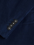 Massimo Alba - Slim-Fit Cotton-Corduroy Suit Jacket - Blue