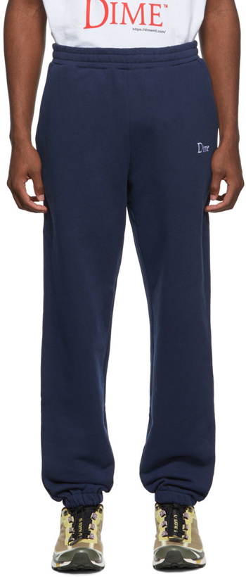 Photo: Dime Blue Cotton Lounge Pants