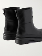 Valentino - Leather Boots - Black