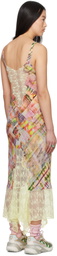 Collina Strada Multicolor Anemone Midi Dress