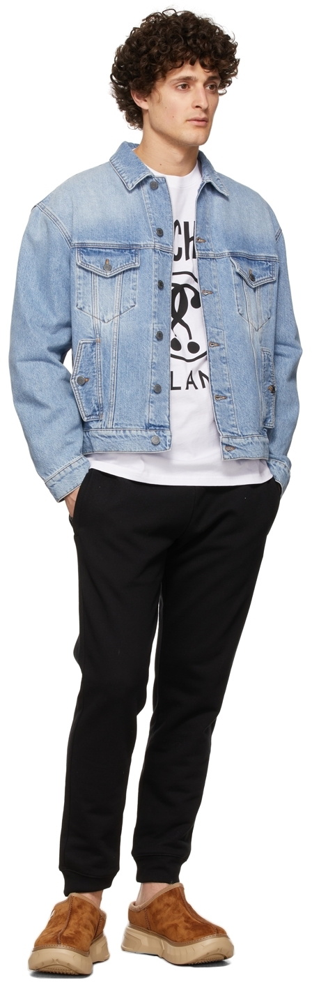 Moschino Black French Terry Sweatpants