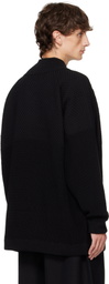 Jan-Jan Van Essche Black O-Project Sartuul Sheep Yarn Sweater