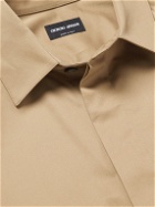 Giorgio Armani - Stretch-Cotton Overshirt - Neutrals