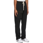 Reese Cooper Black Pocket Lounge Pants