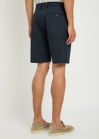 Sunspel Stretch-cotton Shorts Navy