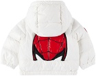 Moncler Enfant Baby White Narzin Spider-Man Down Jacket