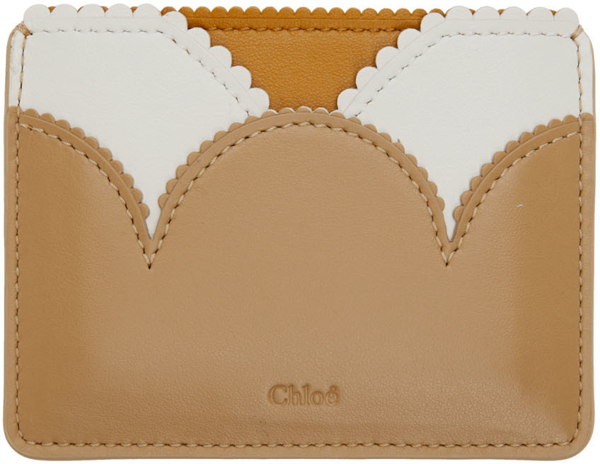 Chloé Tan Linda Card Holder Chloe