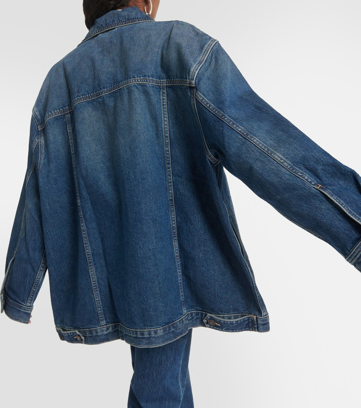 Nili Lotan Adam oversized denim jacket Nili Lotan