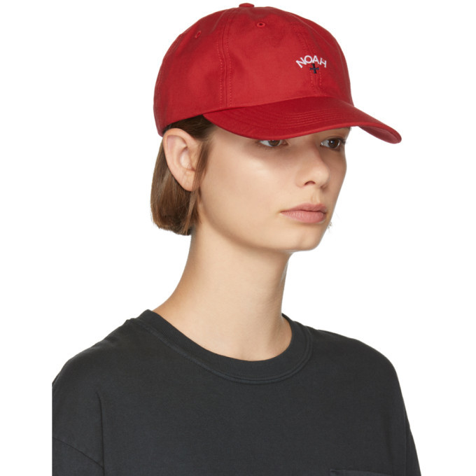Noah NYC Red Water-Repellent Logo Cap Noah NYC