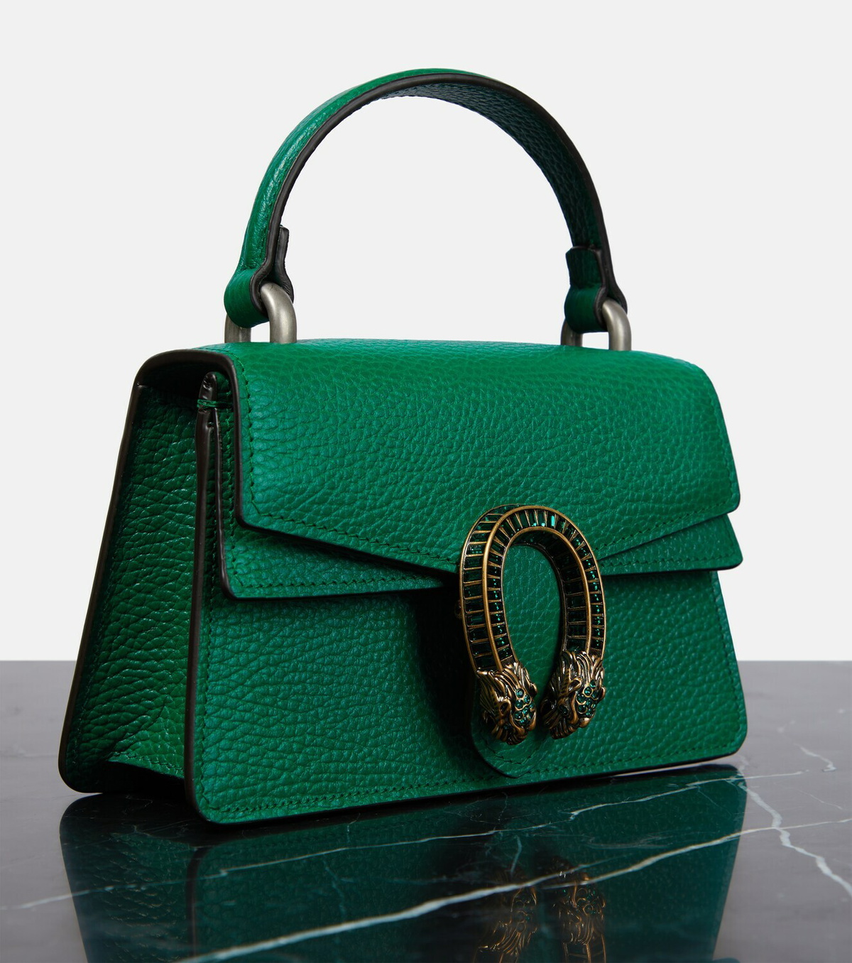 DIONYSUS SMALL 25 BAG IN EMERALD GREEN CALFSKIN