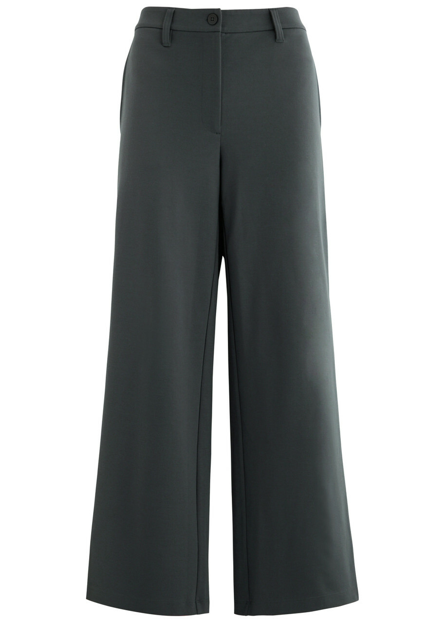 EILEEN FISHER Womens Gray Stretch Heather Pants