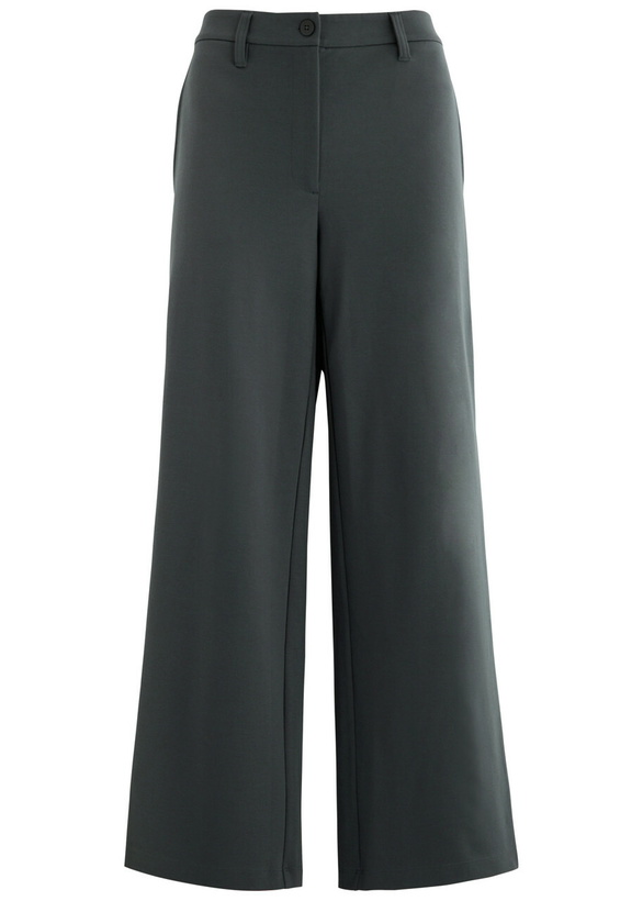 Photo: Eileen Fisher Stretch-jersey Trousers Grey