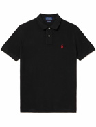 Polo Ralph Lauren - Slim-Fit Cotton-Piqué Polo Shirt - Black
