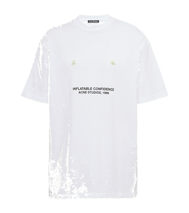 Photo: Acne Studios - Printed cotton T-shirt
