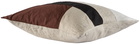 ferm LIVING Brown & Beige Part Cushion