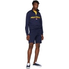 Polo Ralph Lauren Navy Fleece Polo Sport Shorts