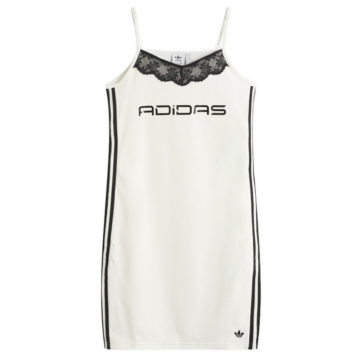 Adidas Women's Rasant Ribbed Longsleeve Dress in Multi adidas