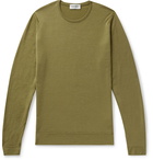 John Smedley - Lundy Slim-Fit Merino Wool Sweater - Green