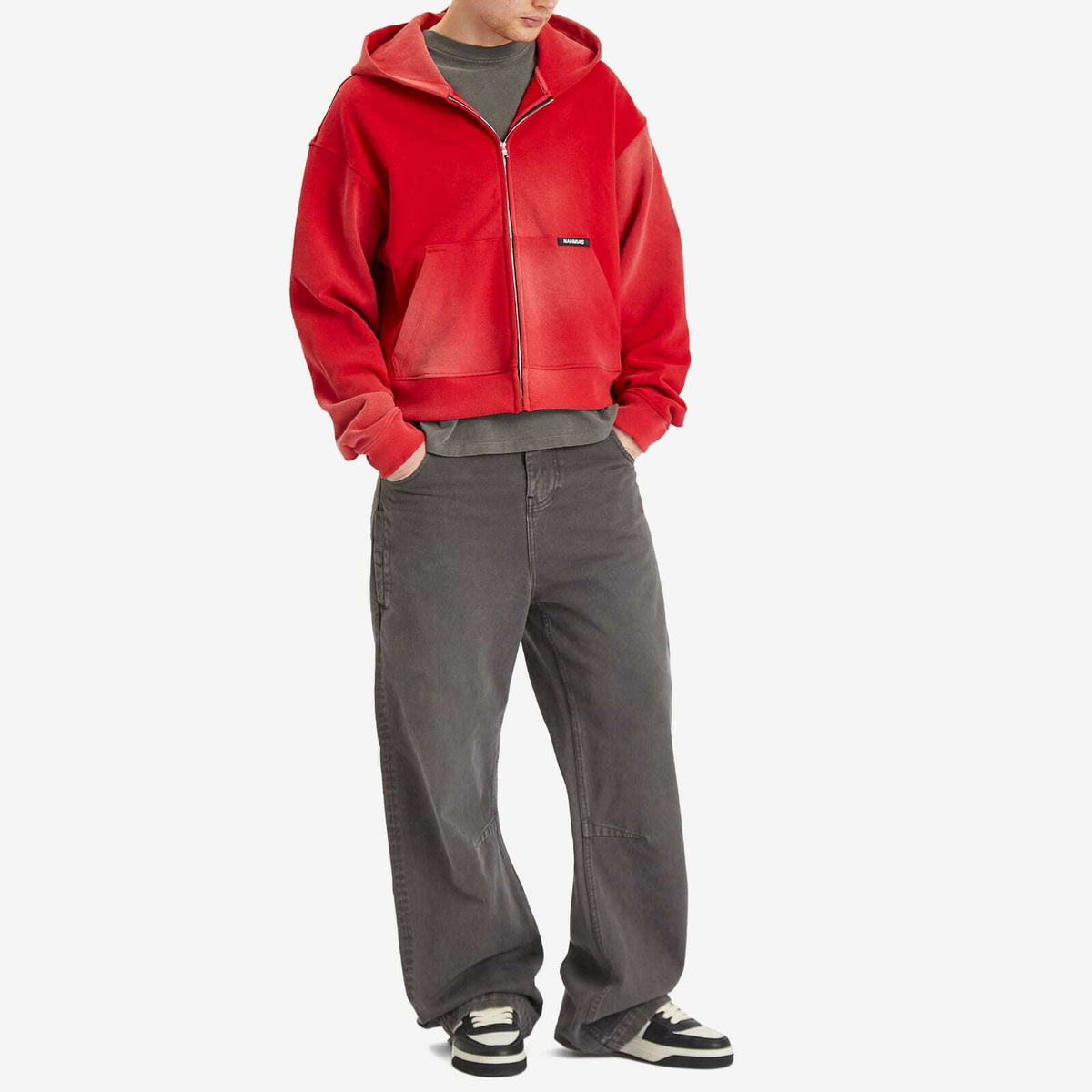 Nahmias Men's Sunfade Boxy Zip-Up Hoodie