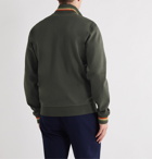 Orlebar Brown - Egerton Stretch-Cotton Jersey Track Jacket - Green