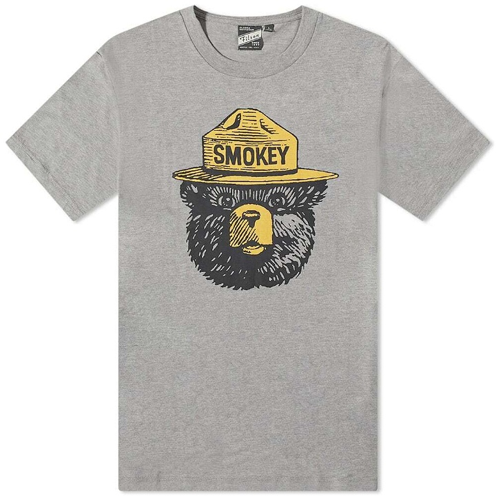 Photo: Filson Men's Smokey Bear Buckshot T-Shirt in Grey