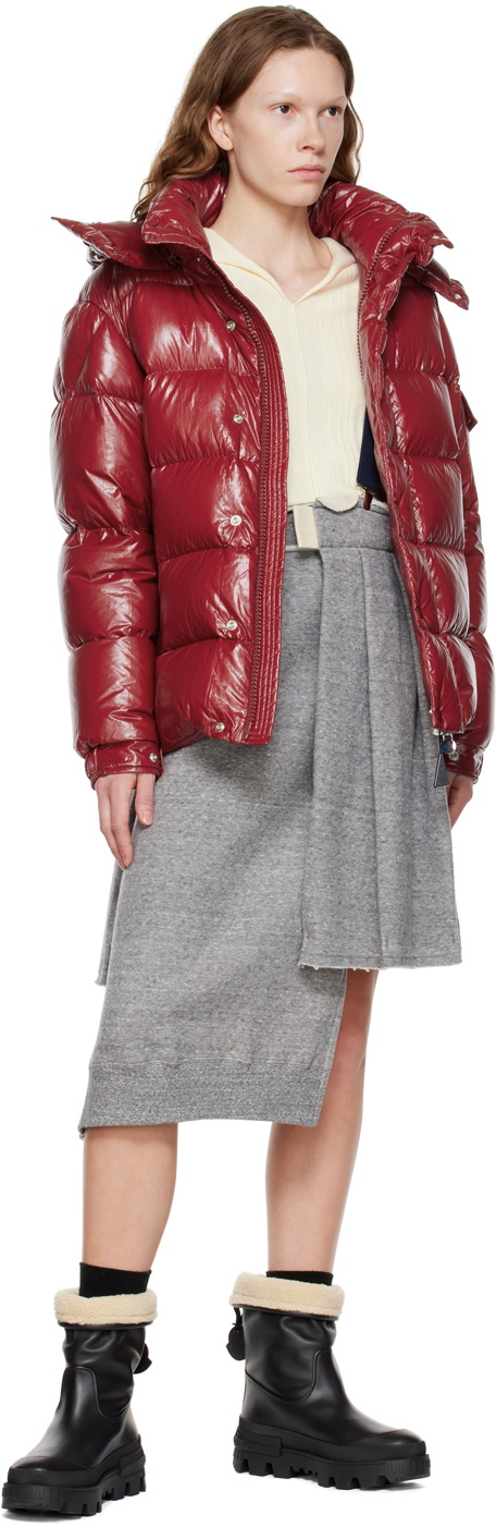 Moncler Red Moncler Maya 70 Down Jacket