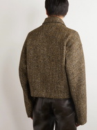 Bottega Veneta - Donegal Wool-Blend Jacket - Green