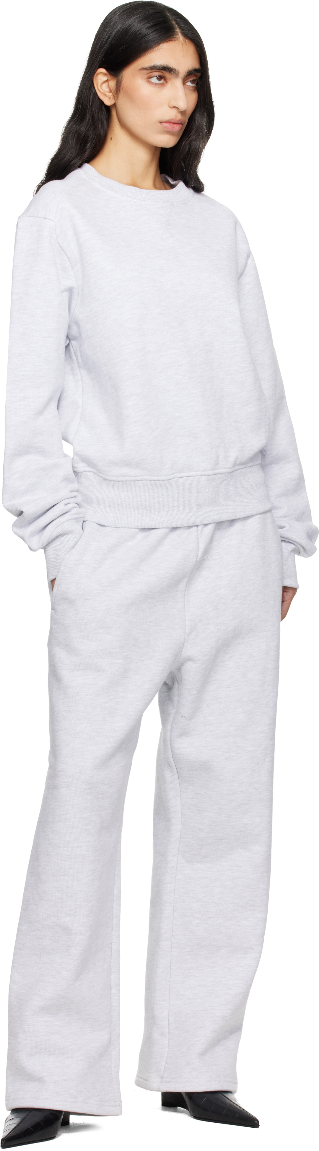 Entire Studios Gray Straight Leg Sweatpants
