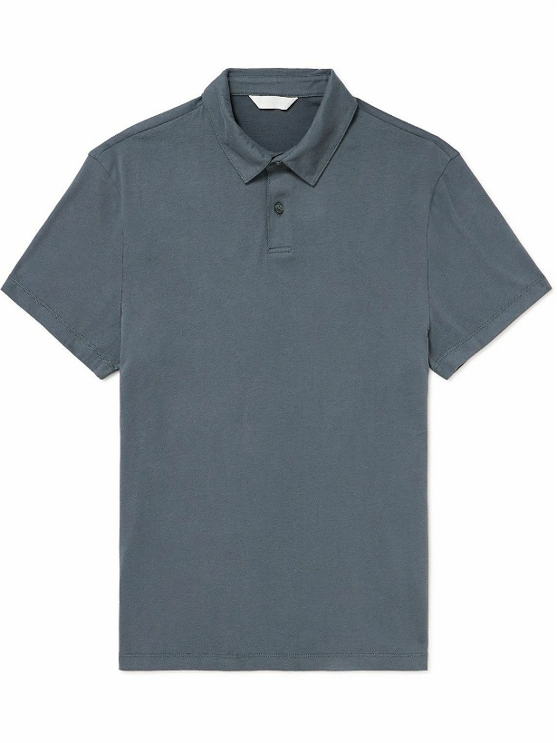 Photo: Club Monaco - Pima Cotton-Jersey Polo Shirt - Gray