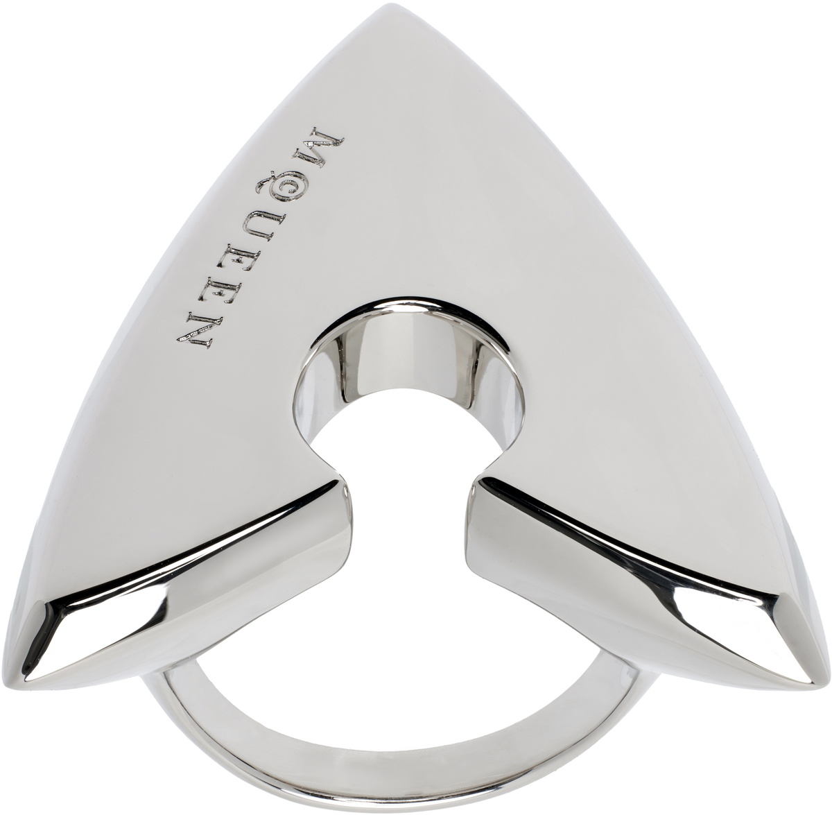 McQueen Silver Arrow Ring