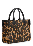 Balmain B-army 36 Leopard-print Canvas Tote - One Size