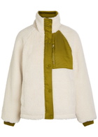 Varley Glover Reversible Fleece and Soft-twill Jacket Green