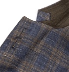 Peter Millar - Chalet Unstructured Checked Wool-Blend Blazer - Brown