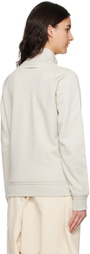 ZEGNA Off-White Zip Sweatshirt