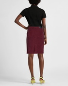 Gant Womens Mini skirt Burgundy