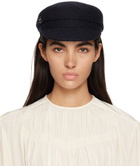 Isabel Marant Black & Navy Evie Cap