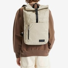 Eastpak Up Roll Backpack in Tarp Beige 