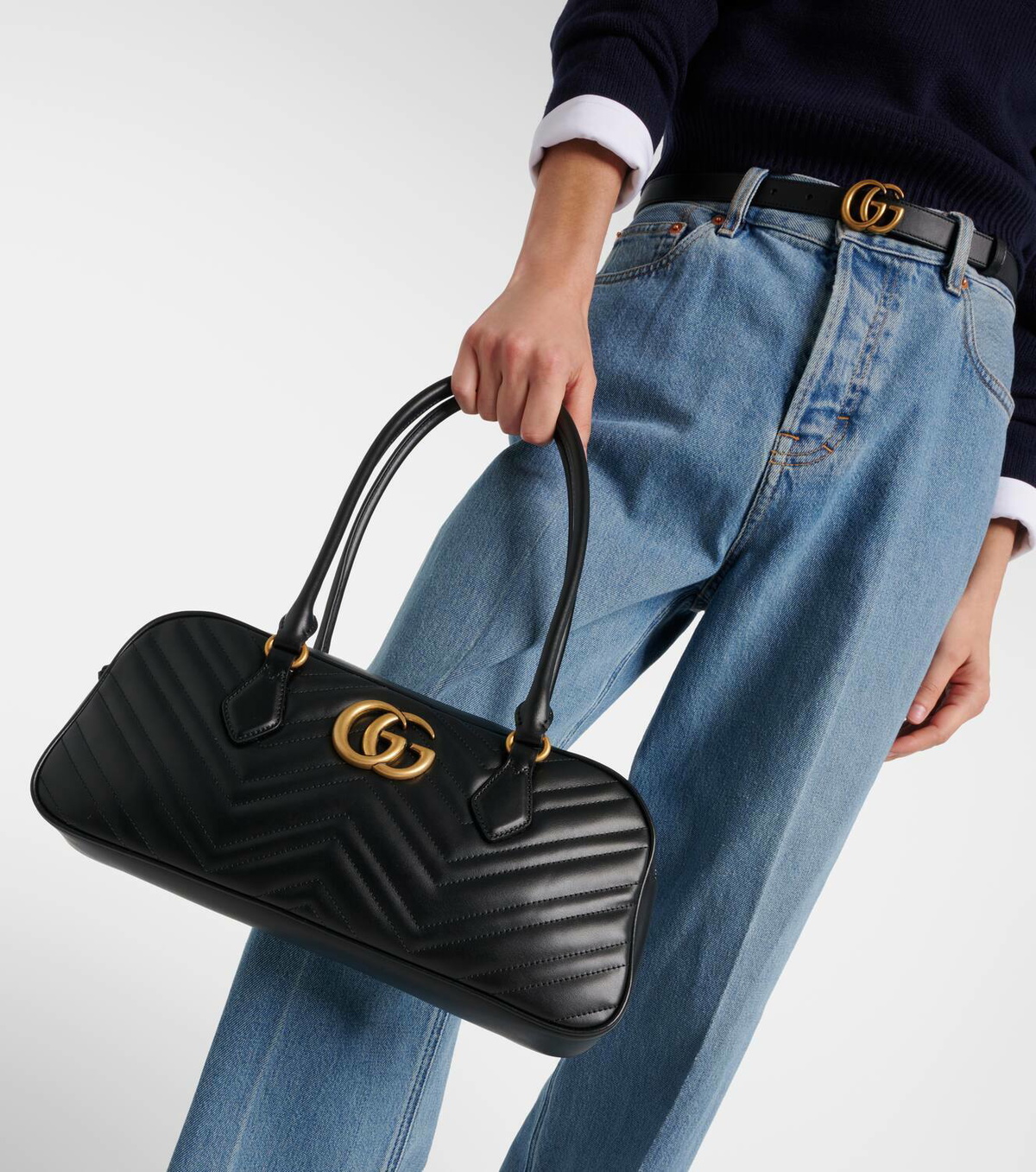 Gg marmont large shoulder bag online