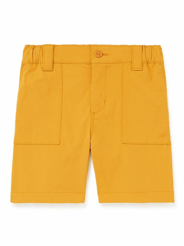 Photo: ARKET Kids - Ralph Stretch Recycled Twill Chino Shorts - Yellow