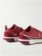 Nike Tennis - NikeCourt Zoom Pro Mesh Tennis Sneakers - Burgundy