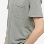 Rag & Bone Men's Miles Pocket T-Shirt in Blue Grey